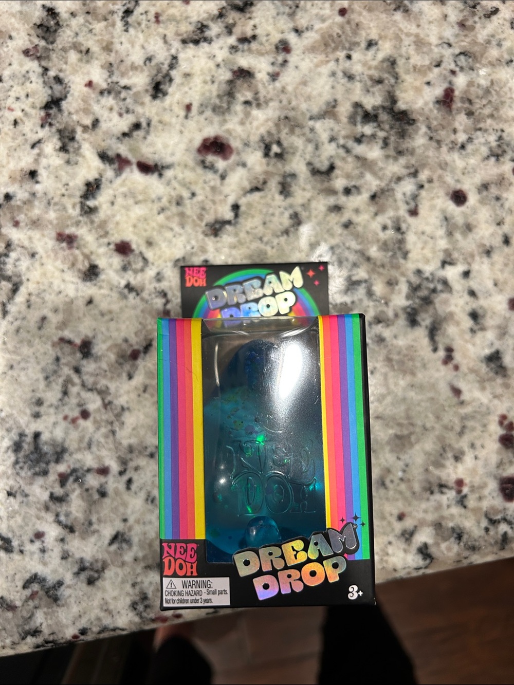 Needoh Dream Drop Blue Stress Toy - Squeeze Sensory Fidget